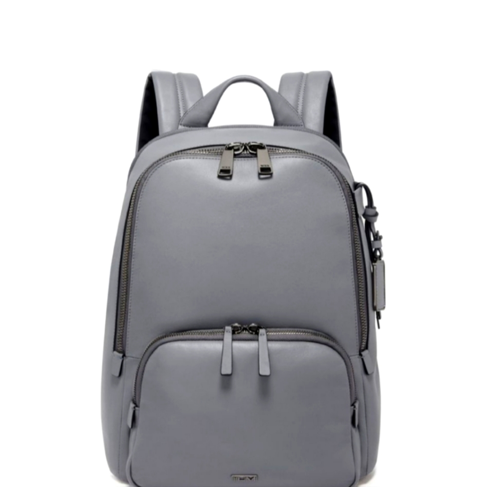 Tumi leather backpack